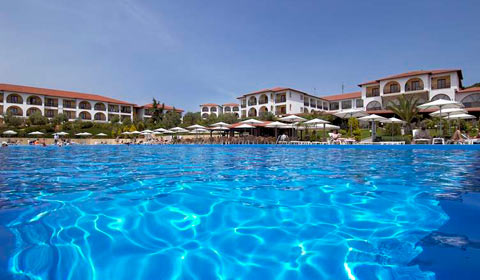 5 нощувки, All Inclusive в хотел Akrathos Beach 4*, Халкидики, Гърция през Юни! Дете до 5.99г. – безплатно!